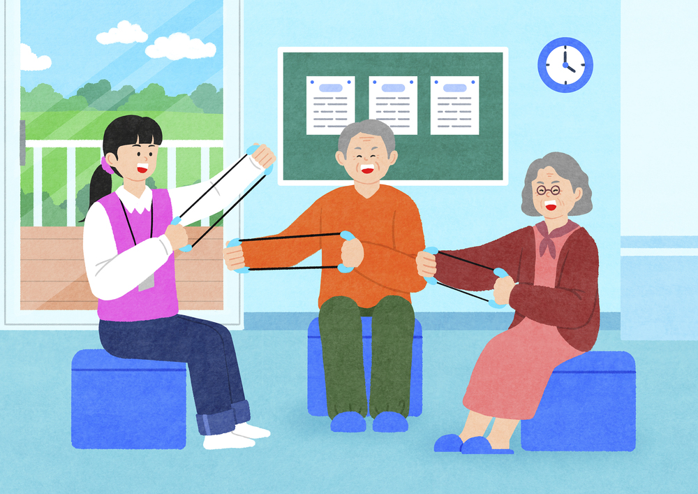 어르신 근감소증 운동
